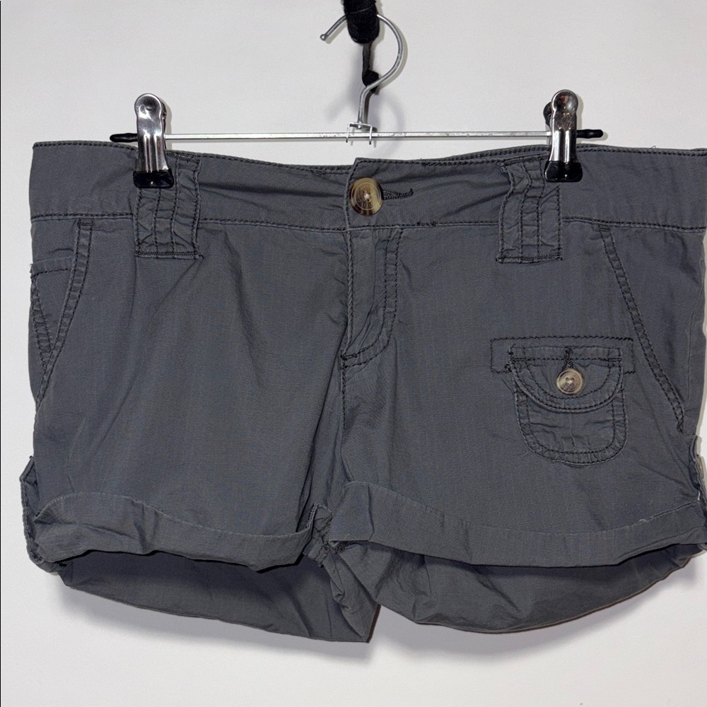 Mossimo Supply Co. Charcoal Women's Cargo Shorts